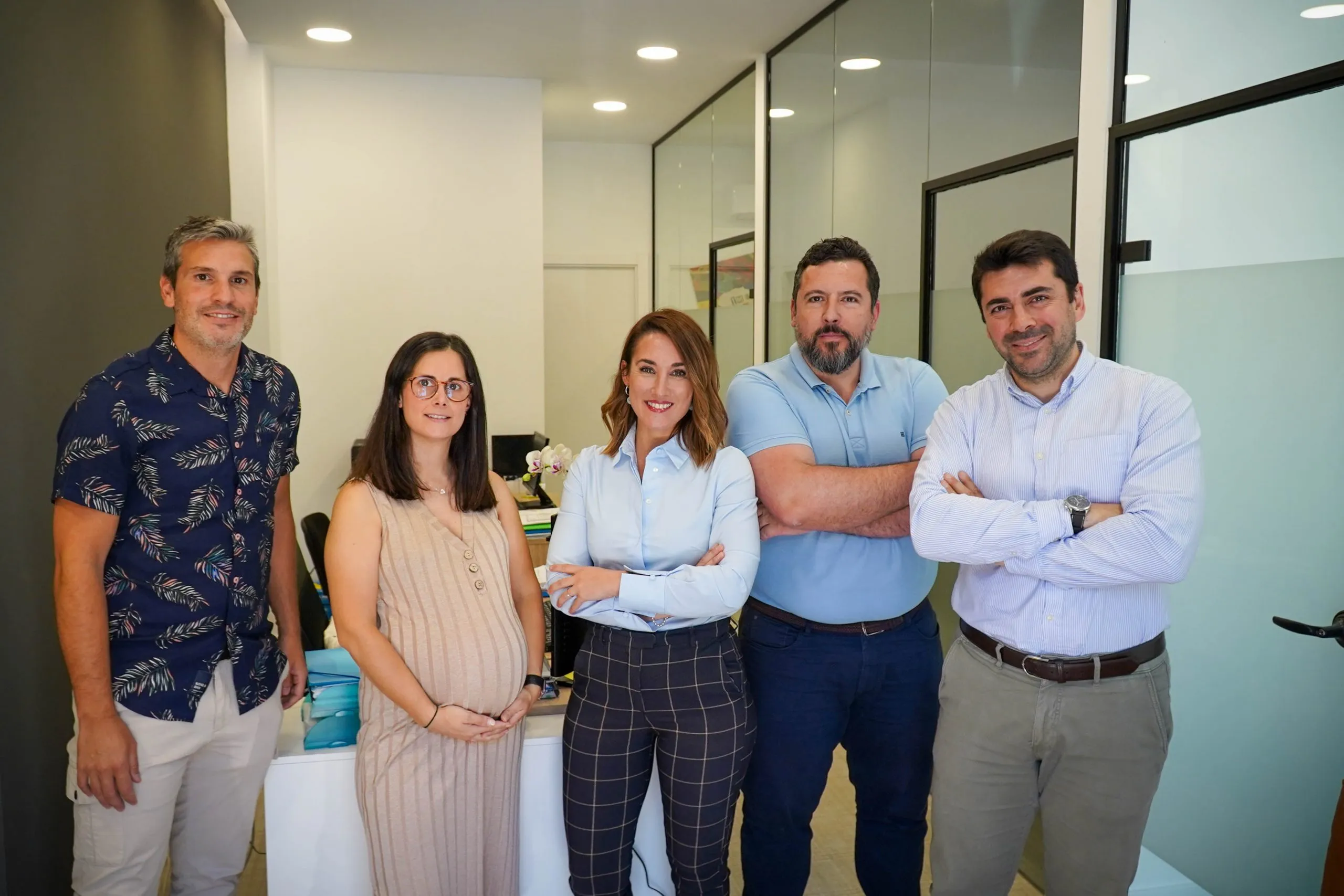 Equipo de Nevada & Amurai en su oficina